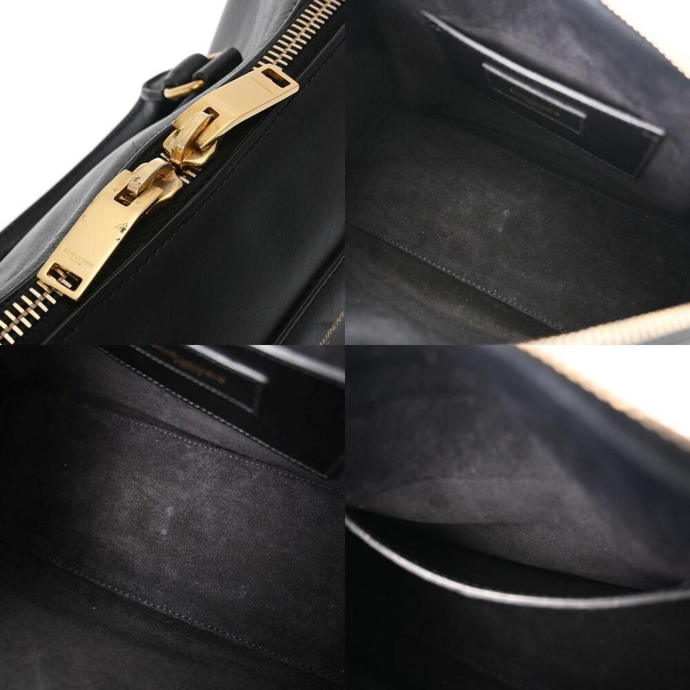 SAINT LAURENT Duffle Bag Black Leather - Picture 11 of 11